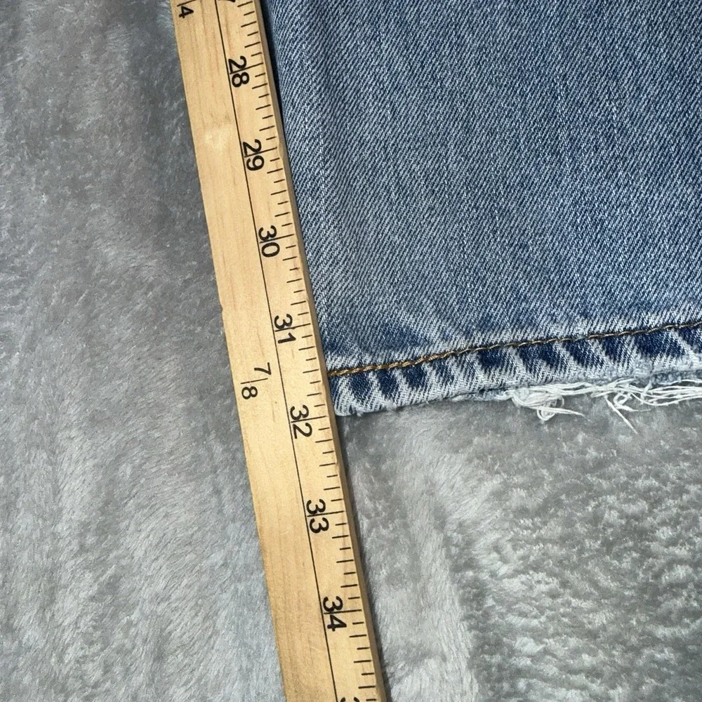 Vintage Levis 550 Jeans Mens 35x31 Light Wash Blue Relaxed Taper‎ Tag 36x32